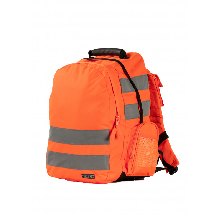 B905 - Jól láthatósági hátizsák - narancs